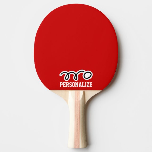 Raquette De Ping Pong Paddle de ping-pong personnalisé pour ping-pong (Devant)