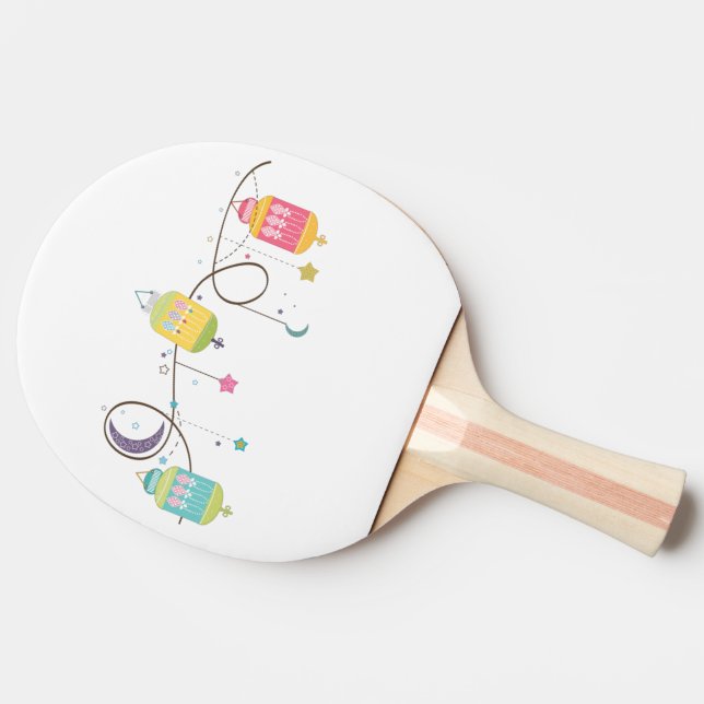 Raquette De Ping Pong Paddle Ping Ping Eid (Dos Côté)