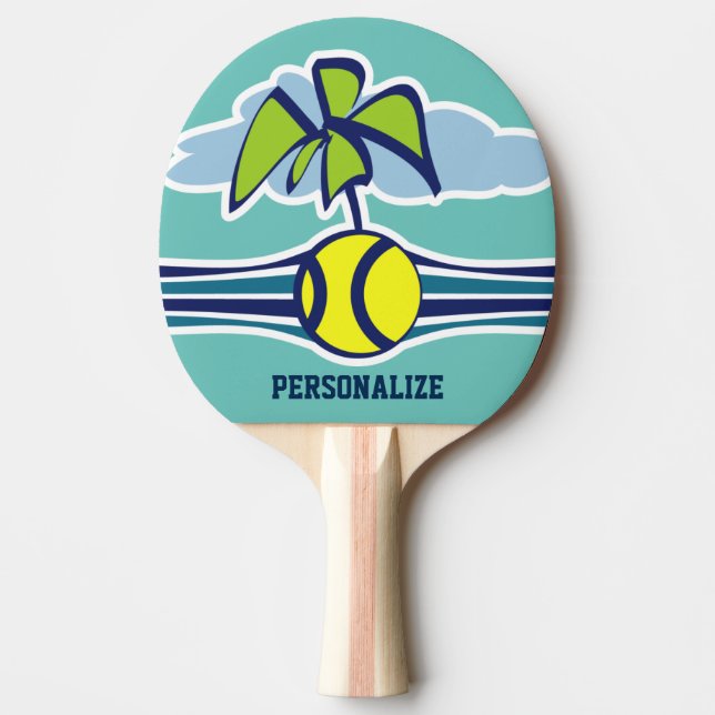 Raquette De Ping Pong Paddle ping-pong de ping-pong de beach-ball person (Devant)