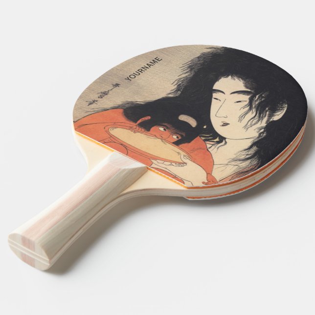 Raquette De Ping Pong Paddle ping pong personnalisé Art japonais d'Utama (Dos Angle)