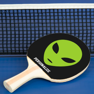 Raquette De Ping Pong Paddle ping-pong pour aliens verts pour ping-pong