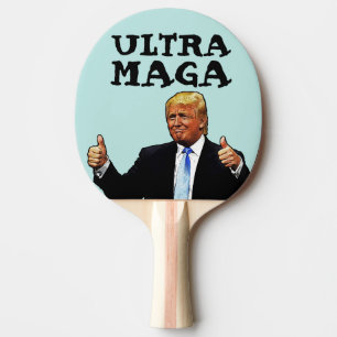 RAQUETTE DE PING PONG PADDLE TRUMP ULTRA MAGA PING PONG
