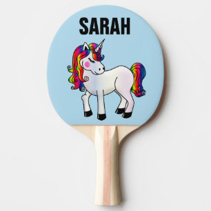 RAQUETTE DE PING PONG PADDLES UNICORN PING PONG PERSONNALISÉES