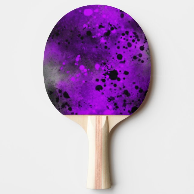 Raquette De Ping Pong Pagaie à bascule de peinture de pulvérisation (Devant)