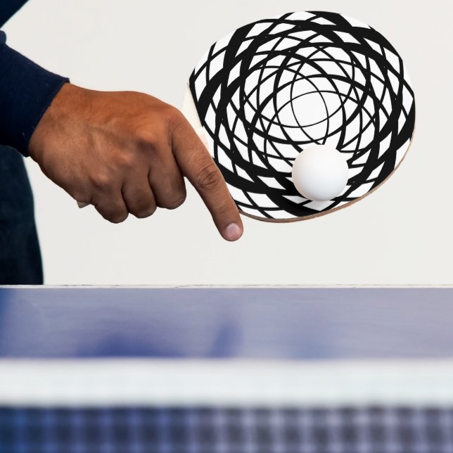 Raquette De Ping Pong Pagaie à bascule d'illusion optique (Insitu)