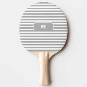 Raquette De Ping Pong Pagaie à bascule gris personnalisée