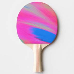 Raquette De Ping Pong Pagaie à ping-pong - Rose ondulé couleur - HAMbyWG