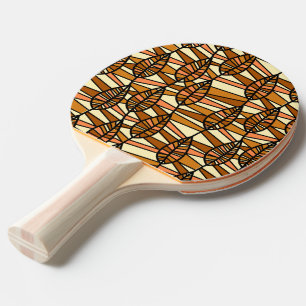 Raquette De Ping Pong Pagaie De Ping D'Automne Rétro