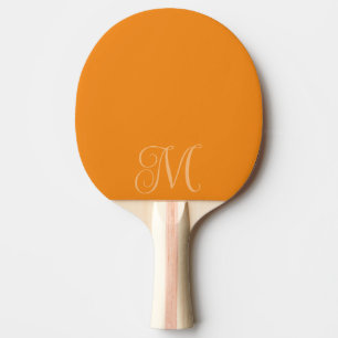 Raquette De Ping Pong Pagaie De Ping Monogramme Personnalisée Avec Initi