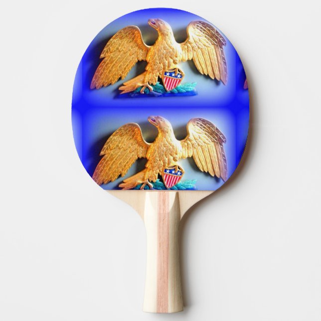 Raquette De Ping Pong pagaie de ping pong d'aigle doré (Devant)