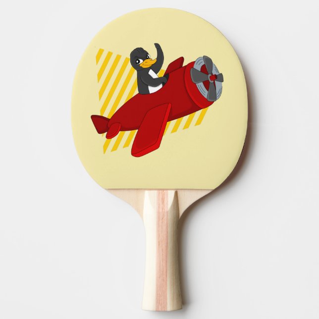 Raquette De Ping Pong Pagaie de ping pong de pingouin volant (Devant)