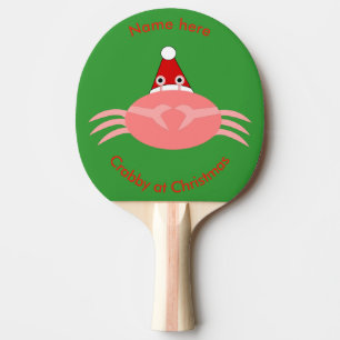 Raquette De Ping Pong Pagaie de ping-pong personnalisée pour le crabe de