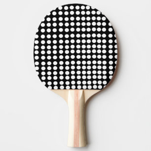 Raquette De Ping Pong Pagaie de ping-pong Pois blanche