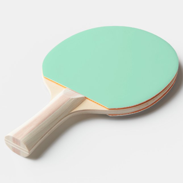 Raquette De Ping Pong Pagaie de ping-pong verte à la menthe (Devant Angle)