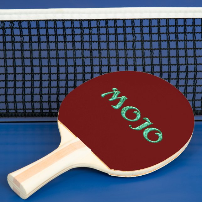 Raquette De Ping Pong Pagaie de ping-pong verte Mojo (Insitu)