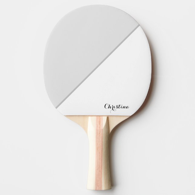 Raquette De Ping Pong Pagaie simple à deux tons (Devant)