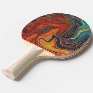 Raquette De Ping Pong Pagaies De Ping Personnalisées : Votre Nom Ici