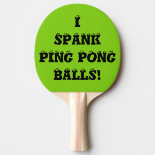 Raquette De Ping Pong Pagaies de ping-pong personnalisées vertes par Jan