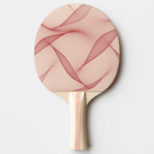 Pagaies Ping Pong Feuilles Abstraites