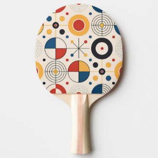 Raquette De Ping Pong Palas de ping pong diseño geométrico