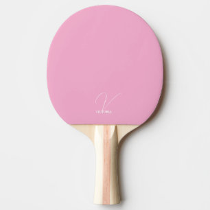 Raquette De Ping Pong Pale Rose Monogramme Ping Pong Paddle