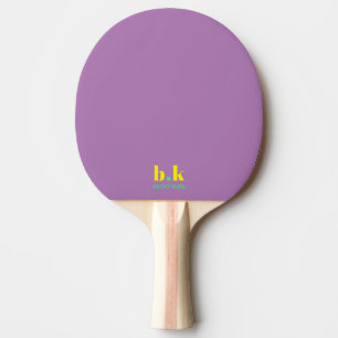 Raquette De Ping Pong Pale violet Monogramme