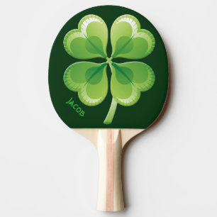 Raquette De Ping Pong Palette chanceuse de ping-pong de shamrock