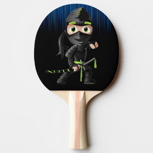 Raquette De Ping Pong Palette de ping-pong de Ninja (Dos)