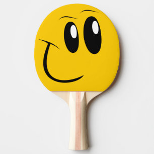 Raquette De Ping Pong Palette drôle de ping-pong de visage
