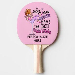 RAQUETTE DE PING PONG PALETTE FAITE SUR COMMANDE DE PING-PONG - TROP DE