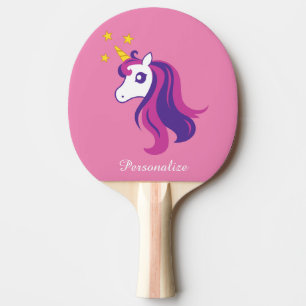 Raquette De Ping Pong Palette rose mignonne de ping-pong de ping-pong de