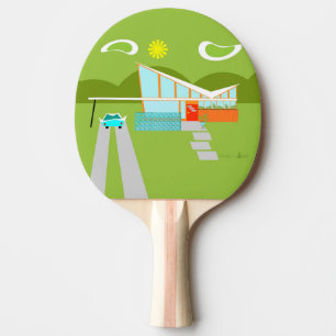 Raquette De Ping Pong Palm Springs House Ping Paddle