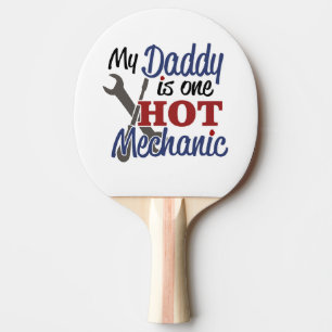 Raquette De Ping Pong Papa Mécanicien Chaud