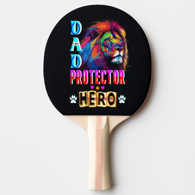 Raquette De Ping Pong Papa Protector Hero (Devant)
