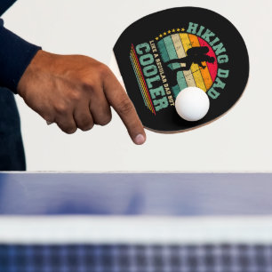 Raquette De Ping Pong Papa randonnée drôle comme un papa normal randonné
