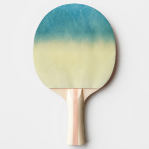 Raquette De Ping Pong Papier d'aquarelle de texture de fond