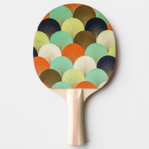 Raquette De Ping Pong Papier peint coloré : design artistique.