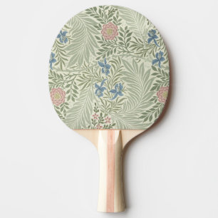 Raquette De Ping Pong Papier peint floral de William Morris Larkspur