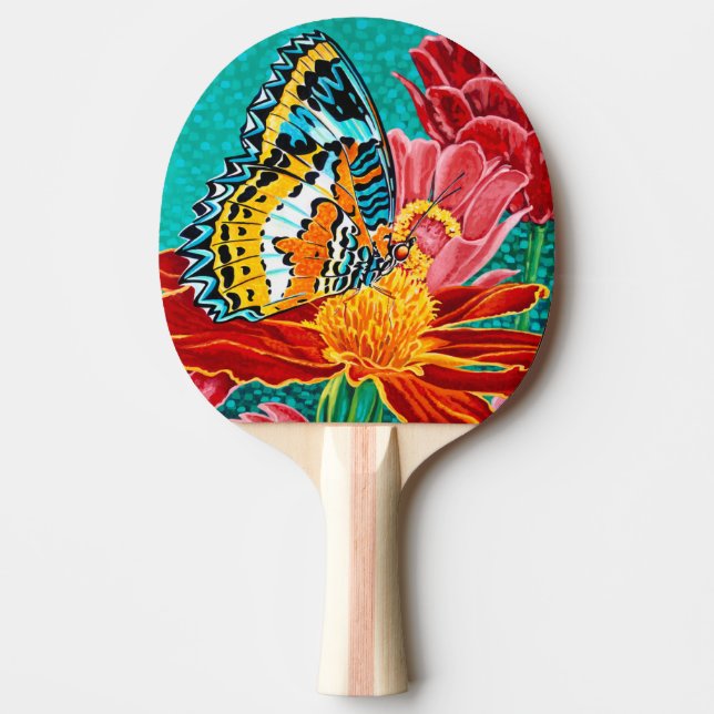 Raquette De Ping Pong Papillon pointu I (Devant)