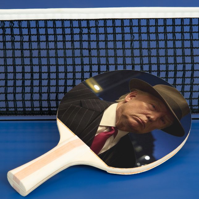 Raquette De Ping Pong Parrain de l'Amérique Don J. Trump (Insitu)