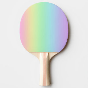 Raquette De Ping Pong Pastel Rainbow