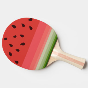 Raquette De Ping Pong Pastèque Ripe Juicy Délicieux Avec Conception De G