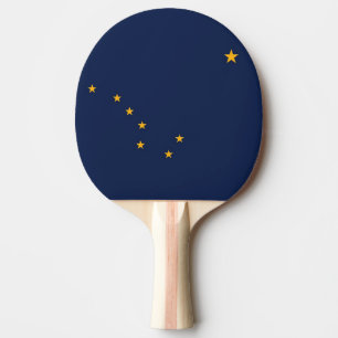 Raquette De Ping Pong Patriotique, pagaie de ping-pong avec drapeau de l