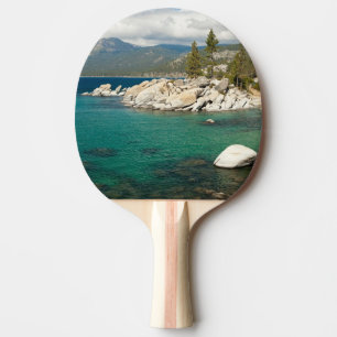 Raquette De Ping Pong Paysage du lac Tahoe