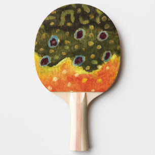 Raquette De Ping Pong Pêche à la truite