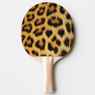 Raquette De Ping Pong pédale Empreinte de léopard