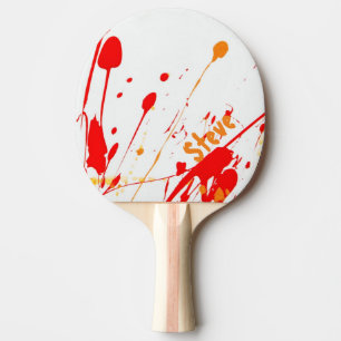 Raquette De Ping Pong Peignez la palette faite sur commande de ping-pong