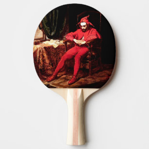 Raquette De Ping Pong Peinture de Stanczyk par l'artiste polonais Jan Ma