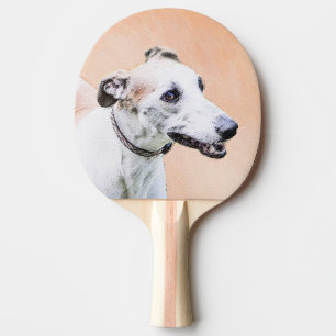 Raquette De Ping Pong Peinture Greyhound - Cute Original Chien Art