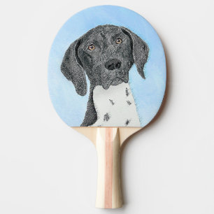 Raquette De Ping Pong Peinture pointeur germanique - Art original